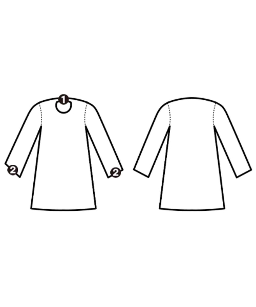 Yohji Yamamoto（ヨウジヤマモト）ワンピース 黒 サイズ:2(S位) レディース/2200670132034