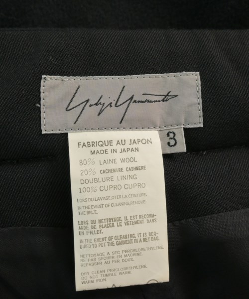 Yohji Yamamoto（ヨウジヤマモト）その他 黒 サイズ:3(M位) レディース/2200670132072