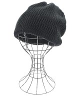 Yohji Yamamoto（ヨウジヤマモト）ニットキャップ・ビーニー 黒 サイズ:- レディース/2200729586047