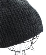 Yohji Yamamoto（ヨウジヤマモト）ニットキャップ・ビーニー 黒 サイズ:- レディース/2200729586047