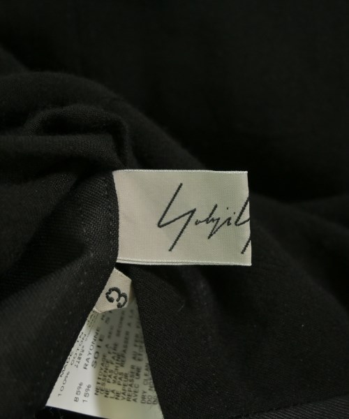 Yohji Yamamoto（ヨウジヤマモト）ジャケット 黒 サイズ:3(M位) レディース/2200729200028