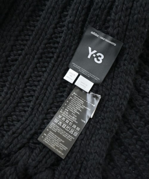Yohji Yamamoto（ヨウジヤマモト）マフラー 黒 サイズ:- メンズ/2200730764014