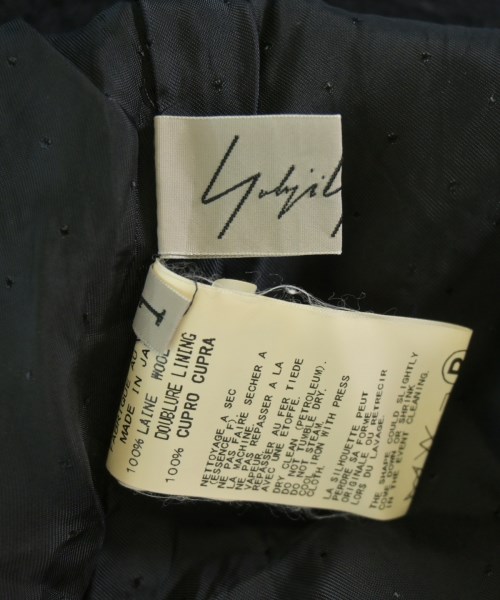 Yohji Yamamoto（ヨウジヤマモト）ひざ丈スカート 黒 サイズ:1(XS位) レディース/2200725424053