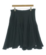 Yohji Yamamoto（ヨウジヤマモト）ひざ丈スカート 黒 サイズ:1(XS位) レディース/2200725424053