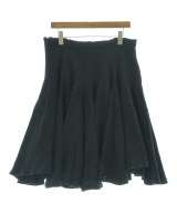 Yohji Yamamoto（ヨウジヤマモト）ひざ丈スカート 黒 サイズ:1(XS位) レディース/2200725424053