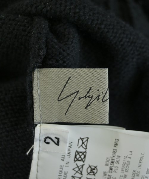 Yohji Yamamoto（ヨウジヤマモト）カーディガン 黒 サイズ:2(S位) レディース/2200732900021