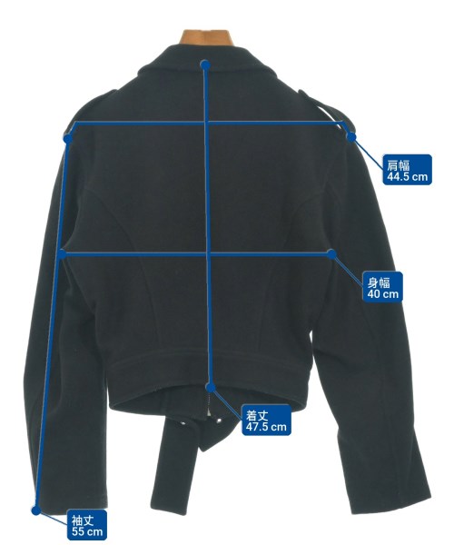 Yohji Yamamoto（ヨウジヤマモト）その他 黒 サイズ:S レディース/2200734495068
