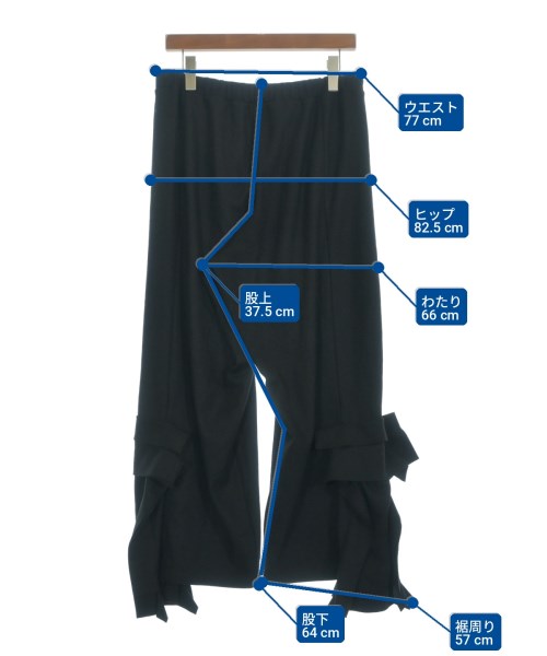 Yohji Yamamoto（ヨウジヤマモト）その他 黒 サイズ:2(S位) レディース/2200734012029