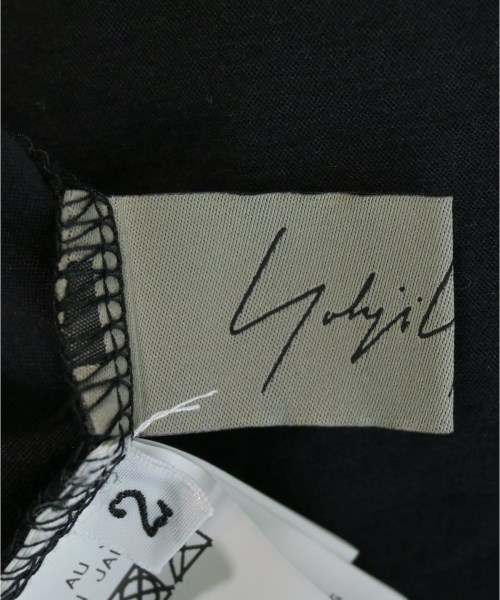 Yohji Yamamoto（ヨウジヤマモト）Tシャツ・カットソー 黒 サイズ:2(S位) レディース/2200729162036