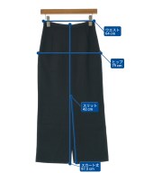 Yohji Yamamoto（ヨウジヤマモト）ロング・マキシ丈スカート 黒 サイズ:1(XS位) レディース/2200724952038