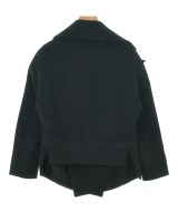 Yohji Yamamoto（ヨウジヤマモト）カジュアルジャケット 黒 サイズ:1(XS位) レディース/2200735973022