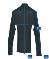 Yohji Yamamoto（ヨウジヤマモト）カーディガン 黒 サイズ:3(M位) レディース/2200735973138