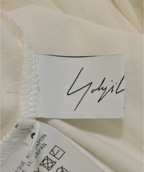 Yohji Yamamoto（ヨウジヤマモト）Tシャツ・カットソー 白 サイズ:2(S位) レディース/2200736324052