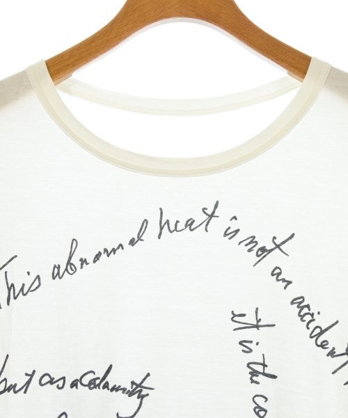 Yohji Yamamoto（ヨウジヤマモト）Tシャツ・カットソー 白 サイズ:2(S位) レディース/2200736324052