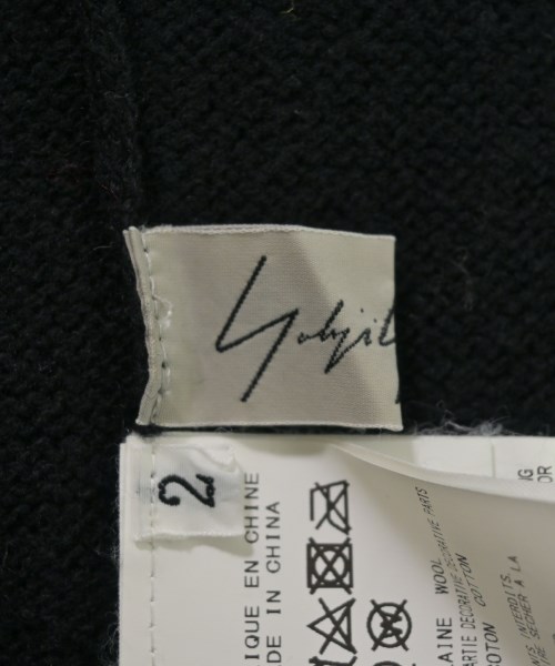 Yohji Yamamoto（ヨウジヤマモト）ニット・セーター 黒 サイズ:2(S位) レディース/2200737330014