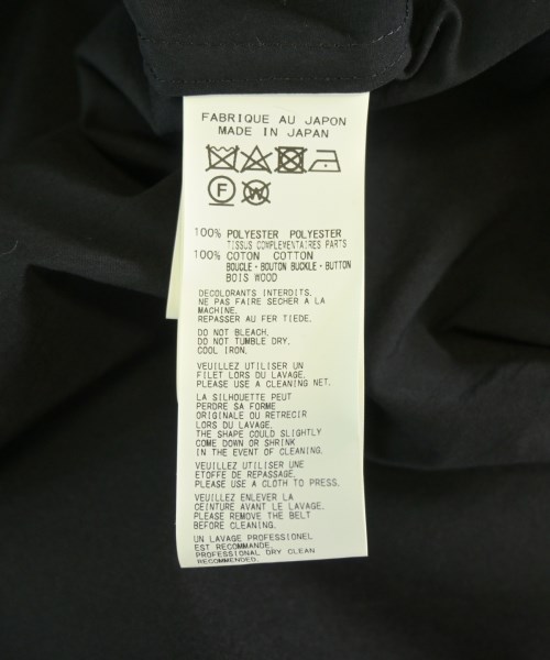 Yohji Yamamoto（ヨウジヤマモト）トレンチコート 黒 サイズ:1(XS位) レディース/2200721065021