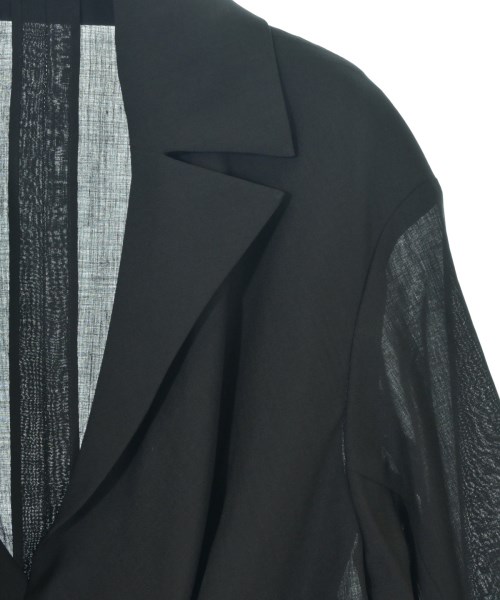 Yohji Yamamoto（ヨウジヤマモト）カジュアルジャケット 黒 サイズ:3(M位) レディース/2200722392010