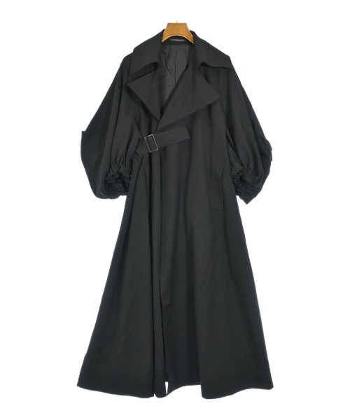 Yohji Yamamoto（ヨウジヤマモト）トレンチコート 黒 サイズ:2(S位) レディース/2200716900030