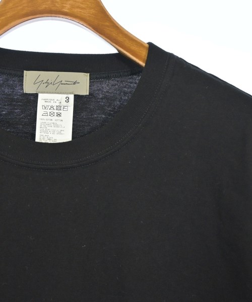 Yohji Yamamoto（ヨウジヤマモト）Tシャツ・カットソー 黒 サイズ:3(M位) レディース/2200723830016