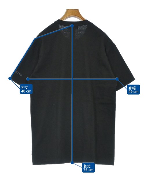 Yohji Yamamoto（ヨウジヤマモト）Tシャツ・カットソー 黒 サイズ:3(M位) レディース/2200723830016