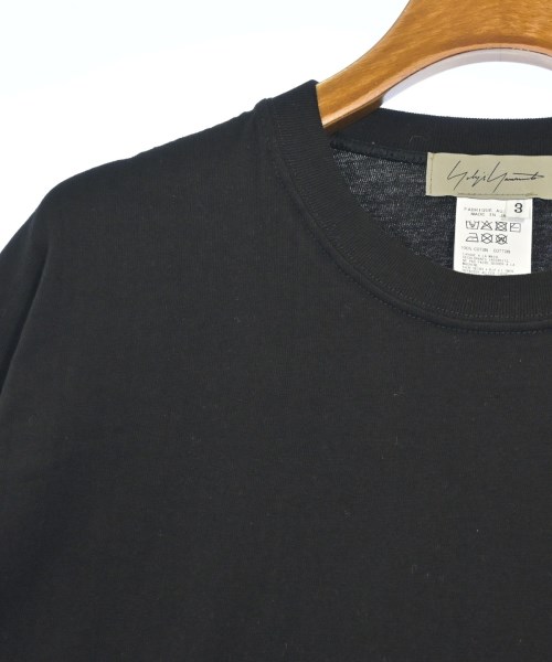 Yohji Yamamoto（ヨウジヤマモト）Tシャツ・カットソー 黒 サイズ:3(M位) レディース/2200723830023