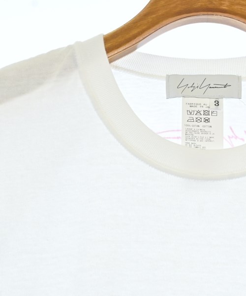 Yohji Yamamoto（ヨウジヤマモト）Tシャツ・カットソー 白 サイズ:3(M位) レディース/2200723830030