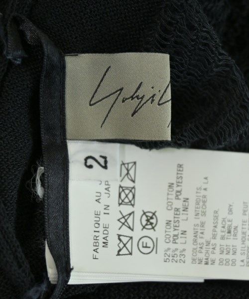 Yohji Yamamoto（ヨウジヤマモト）ニット・セーター 黒 サイズ:2(S位) レディース/2200724629046
