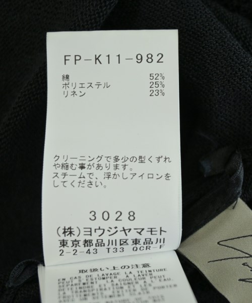 Yohji Yamamoto（ヨウジヤマモト）ニット・セーター 黒 サイズ:2(S位) レディース/2200724629046