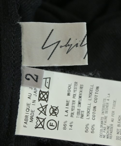 Yohji Yamamoto（ヨウジヤマモト）ワンピース 黒 サイズ:2(S位) レディース/2200724795109