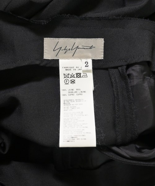Yohji Yamamoto（ヨウジヤマモト）その他 黒 サイズ:2(S位) レディース/2200725740023