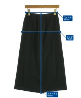 Yohji Yamamoto（ヨウジヤマモト）ロング・マキシ丈スカート 黒 サイズ:1(XS位) レディース/2200726227042
