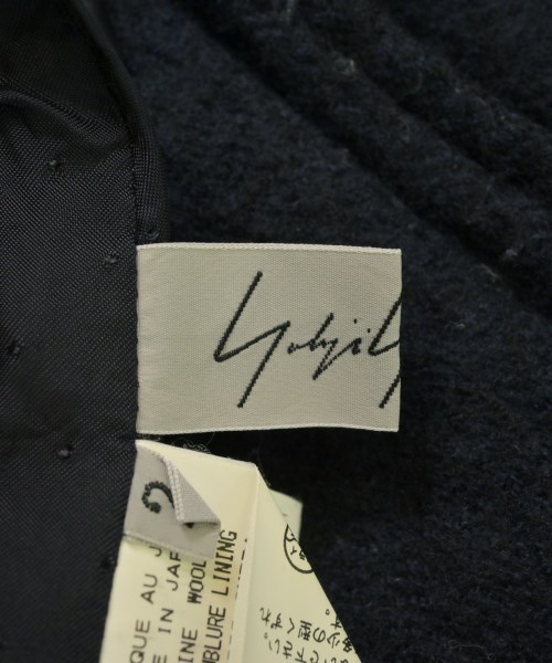 Yohji Yamamoto（ヨウジヤマモト）ひざ丈スカート 紺 サイズ:2(S位) レディース/2200726685170