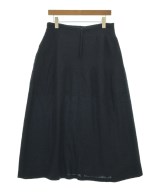Yohji Yamamoto（ヨウジヤマモト）ひざ丈スカート 紺 サイズ:2(S位) レディース/2200726685170