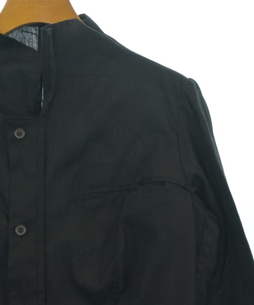 Yohji Yamamoto（ヨウジヤマモト）ブラウス 黒 サイズ:1(XS位) レディース/2200727017031