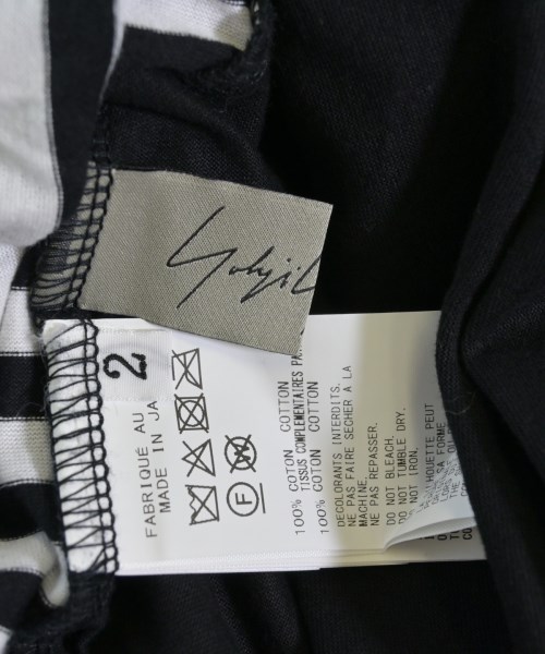 Yohji Yamamoto（ヨウジヤマモト）Tシャツ・カットソー 黒 サイズ:2(S位) レディース/2200727033031