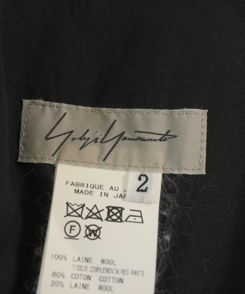 Yohji Yamamoto（ヨウジヤマモト）ロング・マキシ丈スカート 黒 サイズ:2(S位) レディース/2200727104014