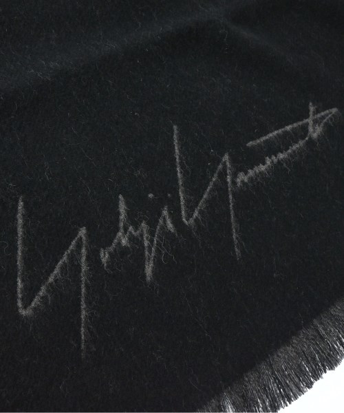 Yohji Yamamoto（ヨウジヤマモト）ストール 黒 サイズ:- メンズ/2200727270047