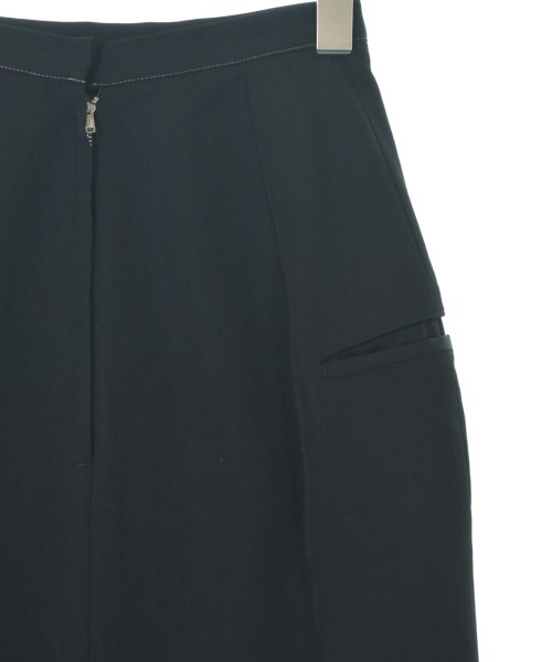 Yohji Yamamoto（ヨウジヤマモト）ロング・マキシ丈スカート 黒 サイズ:1(XS位) レディース/2200725175030