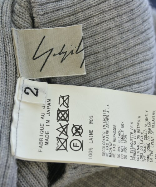 Yohji Yamamoto（ヨウジヤマモト）ニット・セーター グレー サイズ:2(S位) レディース/2200727620057