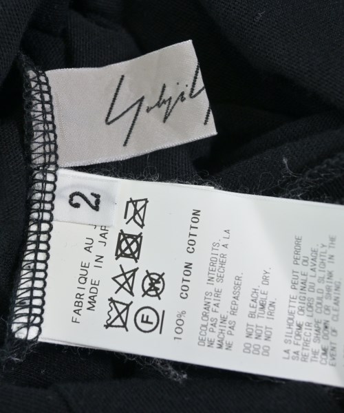 Yohji Yamamoto（ヨウジヤマモト）Tシャツ・カットソー 黒 サイズ:-(M位) レディース/2200727620064