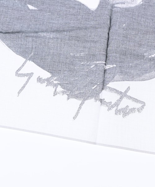 Yohji Yamamoto（ヨウジヤマモト）バンダナ・スカーフ 白 サイズ:- レディース/2200727620071