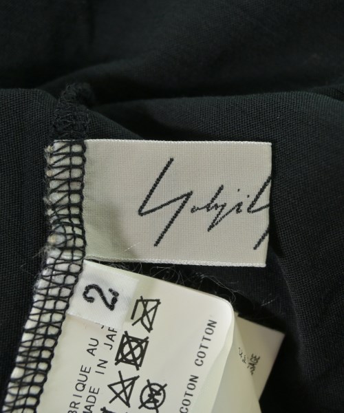 Yohji Yamamoto（ヨウジヤマモト）Tシャツ・カットソー 黒 サイズ:2(S位) レディース/2200721452043