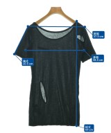 Yohji Yamamoto（ヨウジヤマモト）Tシャツ・カットソー 黒 サイズ:2(S位) レディース/2200721452043