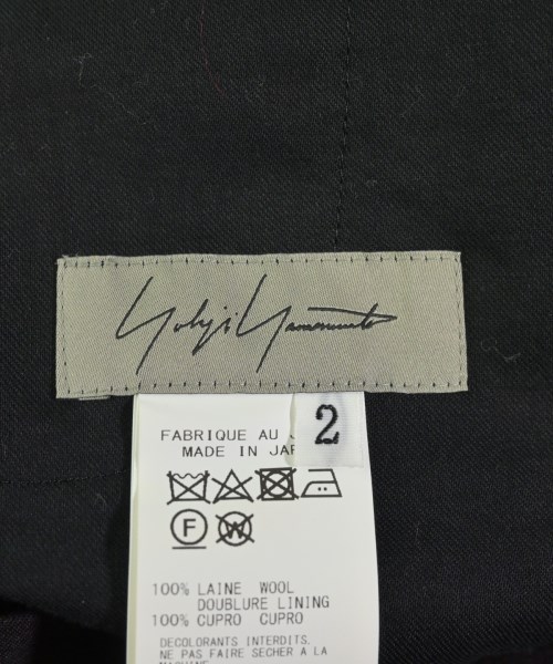 Yohji Yamamoto（ヨウジヤマモト）スラックス 紺 サイズ:2(S位) メンズ/2200727595034