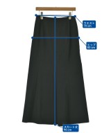 Yohji Yamamoto（ヨウジヤマモト）ロング・マキシ丈スカート 黒 サイズ:2(S位) レディース/2200727595096