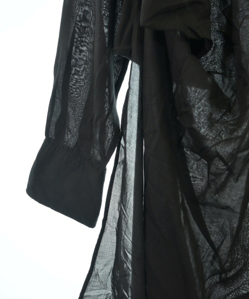 Yohji Yamamoto（ヨウジヤマモト）ブラウス 黒 サイズ:1(XS位) レディース/2200728709010