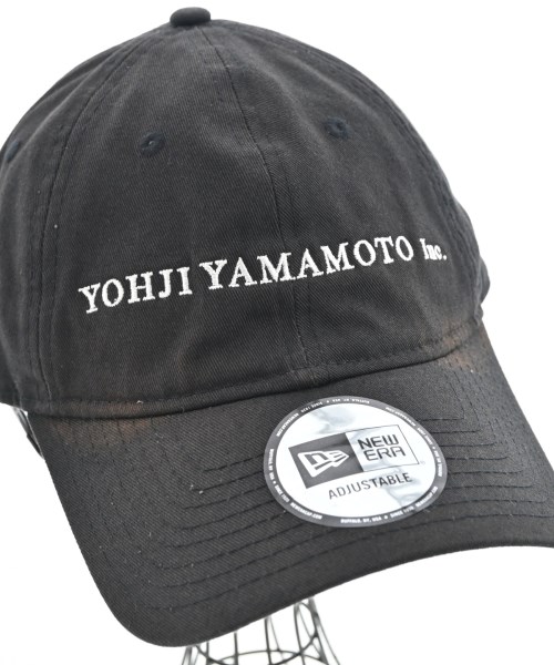 Yohji Yamamoto（ヨウジヤマモト）キャップ 黒 サイズ:2(M位) メンズ/2200728980310