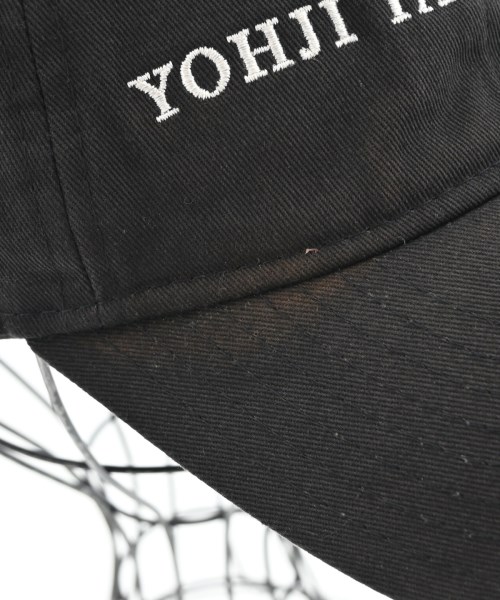 Yohji Yamamoto（ヨウジヤマモト）キャップ 黒 サイズ:2(M位) メンズ/2200728980310