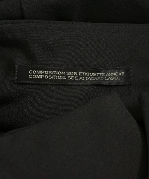 Yohji Yamamoto（ヨウジヤマモト）その他 黒 サイズ:2(S位) レディース/2200679547051