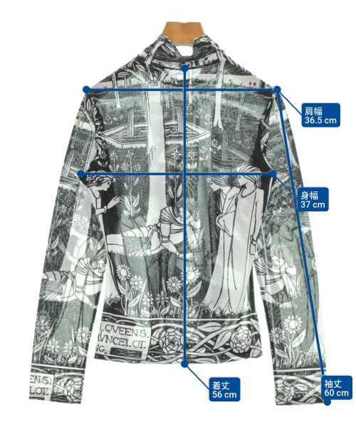 Yohji Yamamoto（ヨウジヤマモト）Tシャツ・カットソー 黒 サイズ:3(M位) レディース/2200679180043